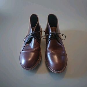 Franco Fortina dade mens size 10.5 brown leather chukka dress boots